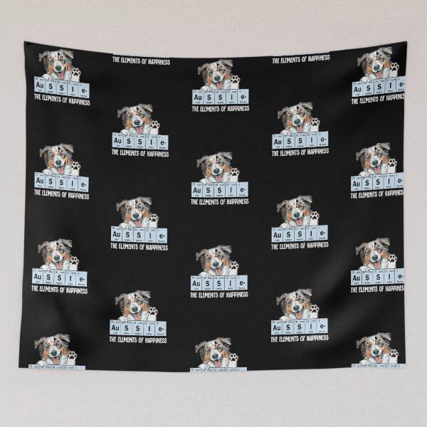 Item preview, Blue Merle Australian Shepherd designed and sold by ouchmypancreas.