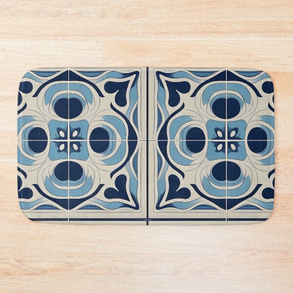 Item preview, Abstract Nautical Tile Pattern designed and sold by homestylemarket.