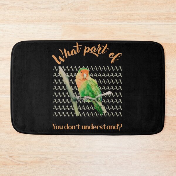 Item preview, Existential question in Parrot style designed and sold by PupilLove.