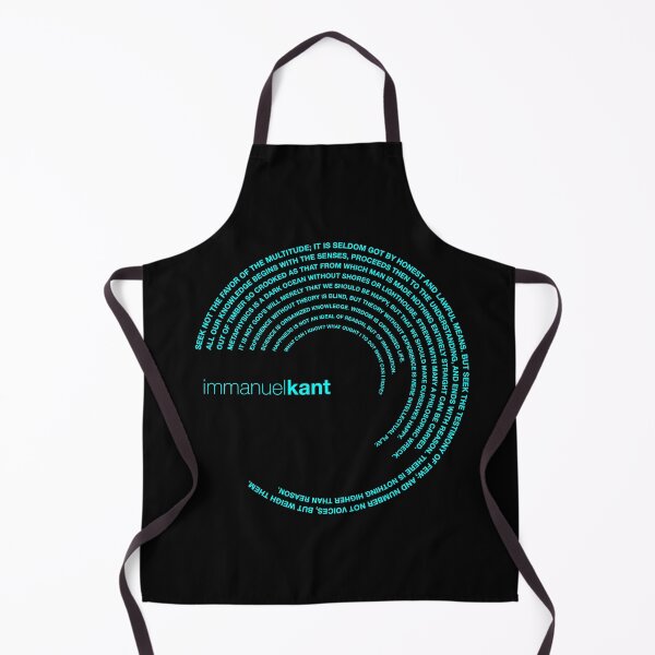Item preview, Immanuel Kant quotes. (aqua) designed and sold by CMYKStudio.