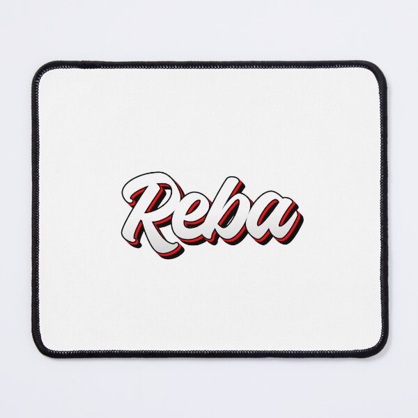 Item preview, Retro Reba Name Label designed and sold by NafilNafiz.