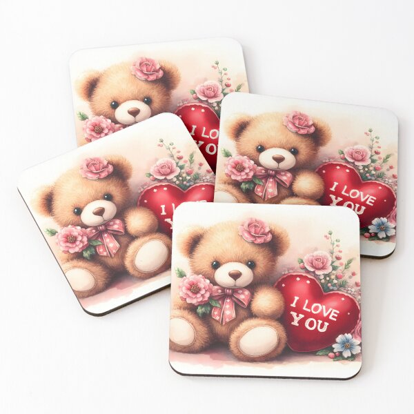 Item preview, Teddy bear love designed and sold by Spirit of Siam.