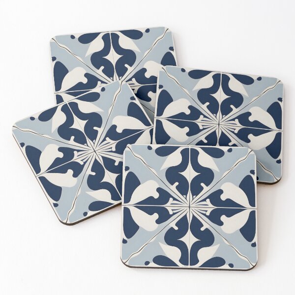 Item preview, Abstract Nautical Tile Pattern designed and sold by homestylemarket.