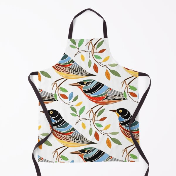 Item preview, Sparrow Pattern Abstract Geometric Birds designed and sold by LynZorHome.