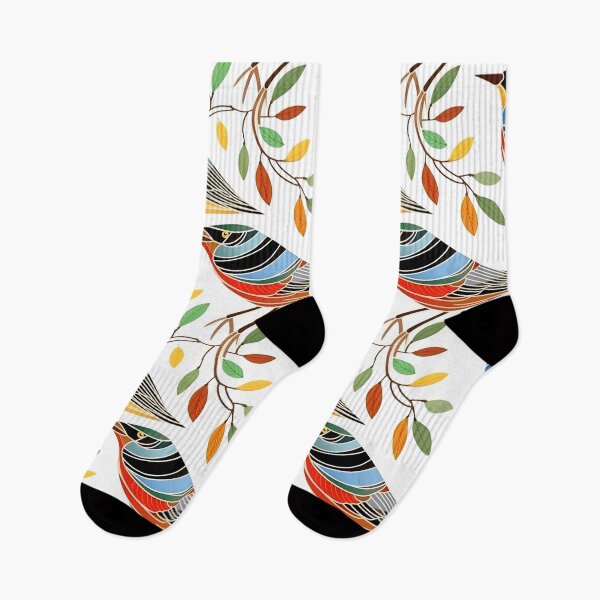 Item preview, Sparrow Pattern Abstract Geometric Birds designed and sold by LynZorHome.