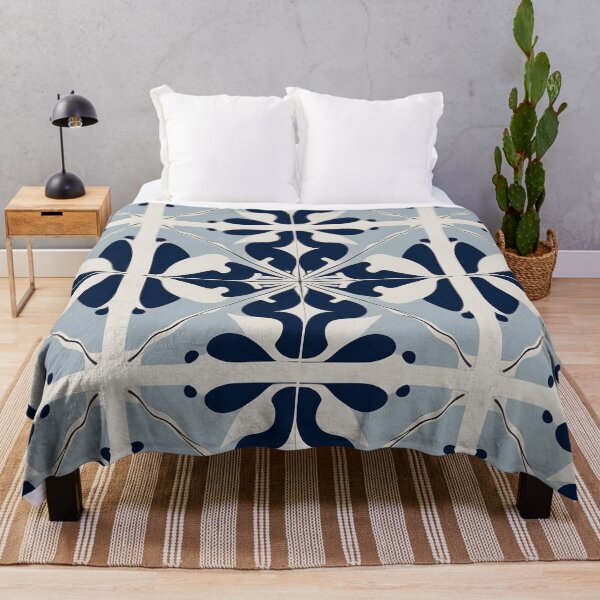 Item preview, Abstract Nautical Tile Pattern designed and sold by homestylemarket.