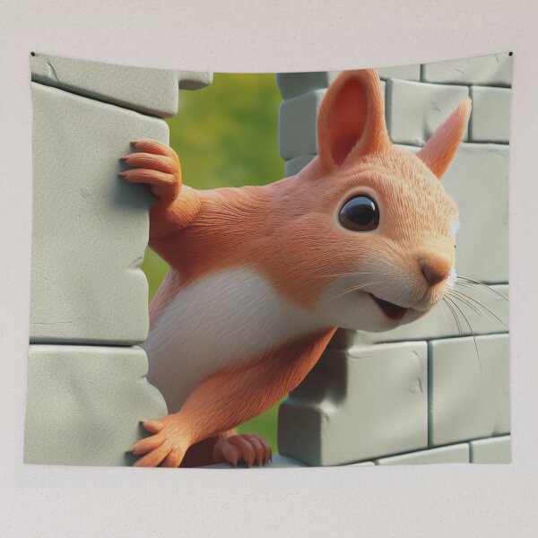 Item preview, 3D Squirrel Pattern Throw Blanket designed and sold by PPKStore.