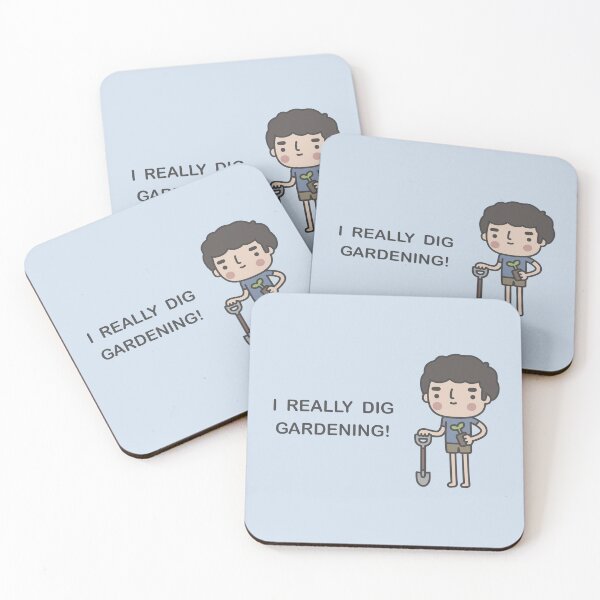 Item preview, I Really Dig Gardening! designed and sold by brewsterandlulu.