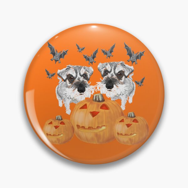 Item preview, Halloween Schnauzers designed and sold by barksandsqueaks.