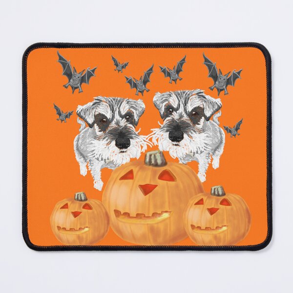 Item preview, Halloween Schnauzers designed and sold by barksandsqueaks.