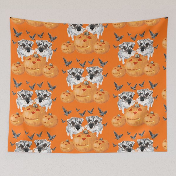 Item preview, Halloween Schnauzers designed and sold by barksandsqueaks.