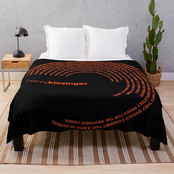 Item preview, Henry Kissinger quotes. (orangered) designed and sold by CMYKStudio.