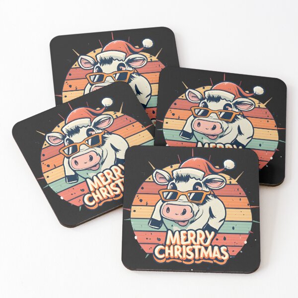 Item preview, Merry Christmas Cow designed and sold by RebeccaRe.