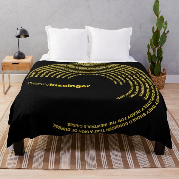Item preview, Henry Kissinger quotes. (gold) designed and sold by CMYKStudio.