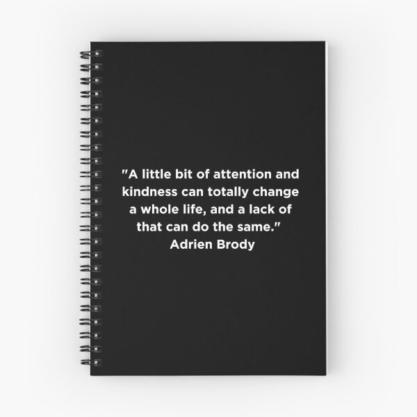 Item preview, Adrien Brody Quote designed and sold by adelferhat.