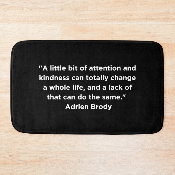 Item preview, Adrien Brody Quote designed and sold by adelferhat.