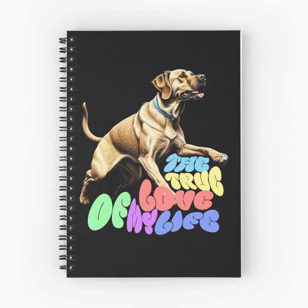 Aperçu de l'œuvre Le véritable amour de ma vie, Labrador créée et vendue par Appareltee.