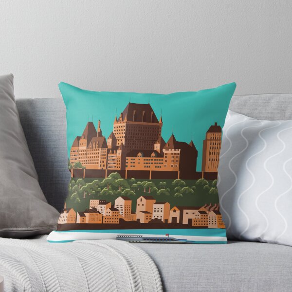 Item preview, Quebec Canada travel poster wall art  designed and sold by Arctic frame studio.