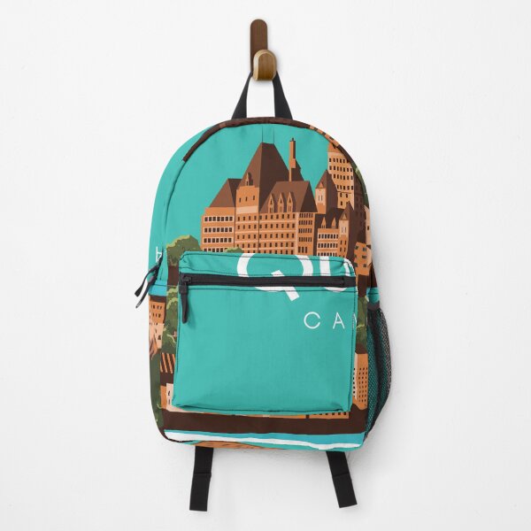 Item preview, Quebec Canada travel poster wall art designed and sold by Arctic frame studio.