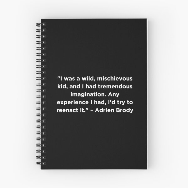 Item preview, Adrien Brody Quote designed and sold by adelferhat.