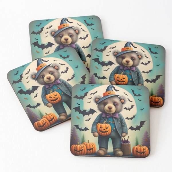 Item preview, Cute Bear Sweet Halloween designed and sold by SabyDigitalArt.
