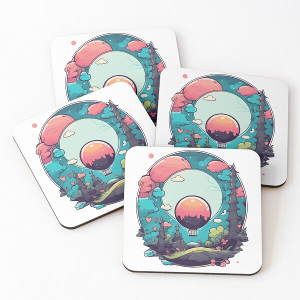 Item preview, Balloon Adventure: Journey through the Pastel Sky designed and sold by TrendyMingle.