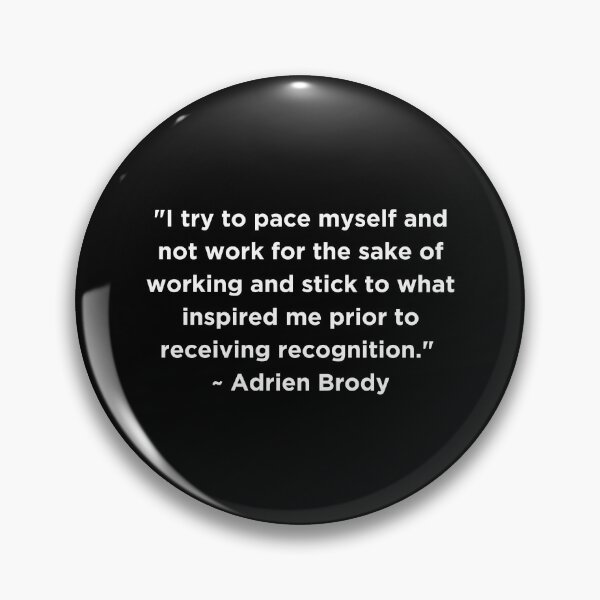 Item preview, Cita de Adrien Brody designed and sold by adelferhat.