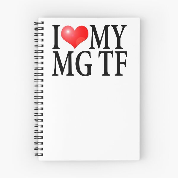 Aperçu de l'œuvre J'AIME MA MG TF créée et vendue par OldClassicCar.