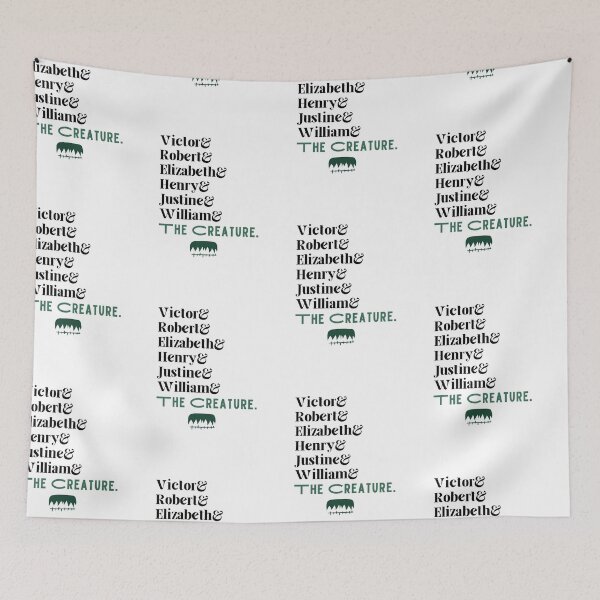 Item preview, Frankenstein Character List  designed and sold by Anathea Utley.