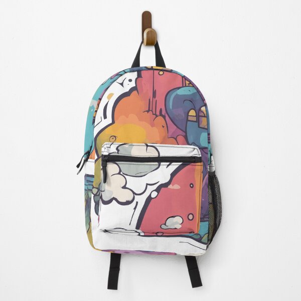 Item preview, Mushroom Haven: The Whimsical Home under the Rainbow designed and sold by TrendyMingle.