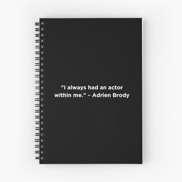 Item preview, Adrien Brody Quote designed and sold by adelferhat.