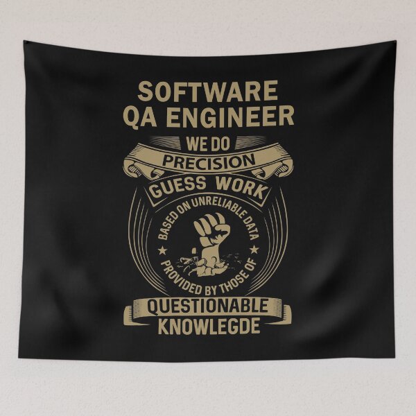 Item preview, Software Qa Engineer designed and sold by MiraclePitts.