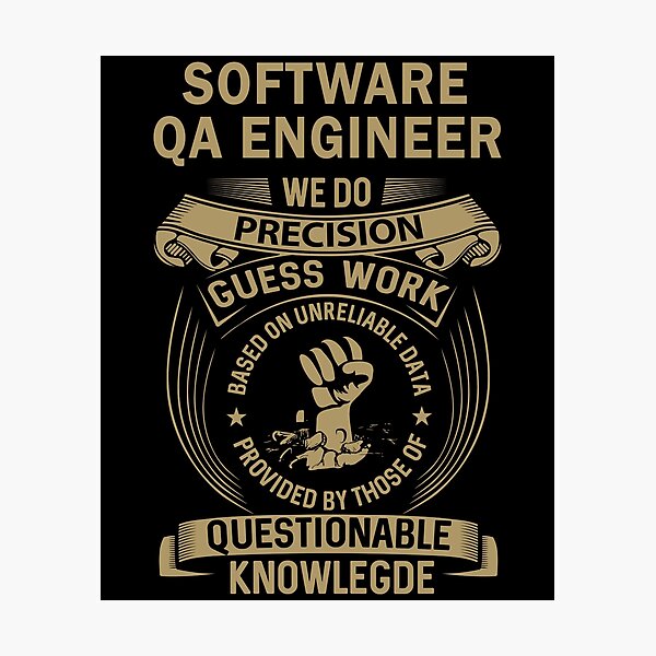 Artikel-Vorschau von Software-QA-Ingenieur, designt und verkauft von MiraclePitts.