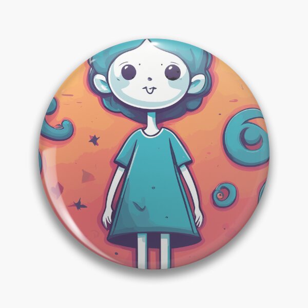 Item preview, Cosmic Explorer: The Girl on the Tentacled Planet designed and sold by TrendyMingle.