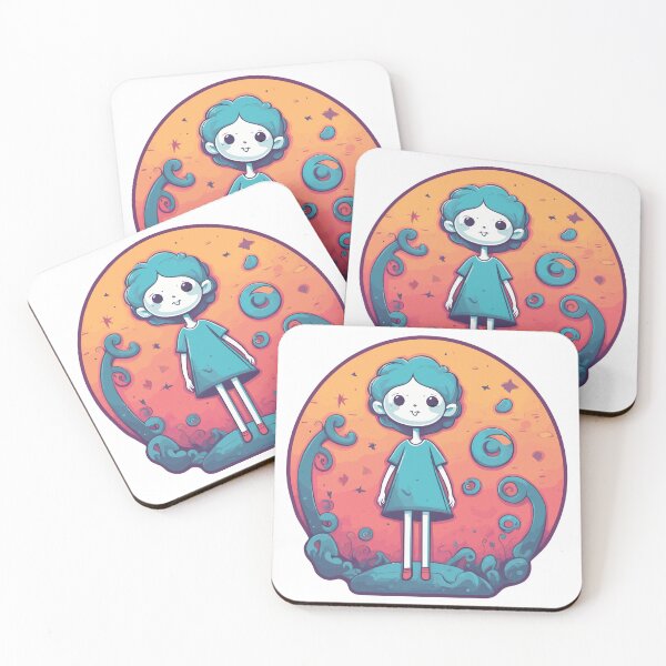 Item preview, Cosmic Explorer: The Girl on the Tentacled Planet designed and sold by TrendyMingle.