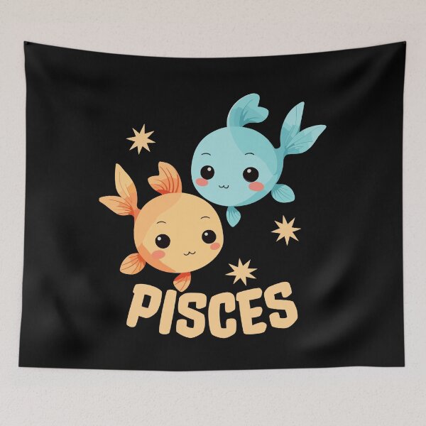 Item preview, Pisces Zodiac Sign designed and sold by ElCrocodel.