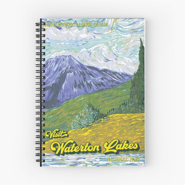 Item preview, Waterton Lakes National Park Canada Poster designed and sold by JordanHolmes.