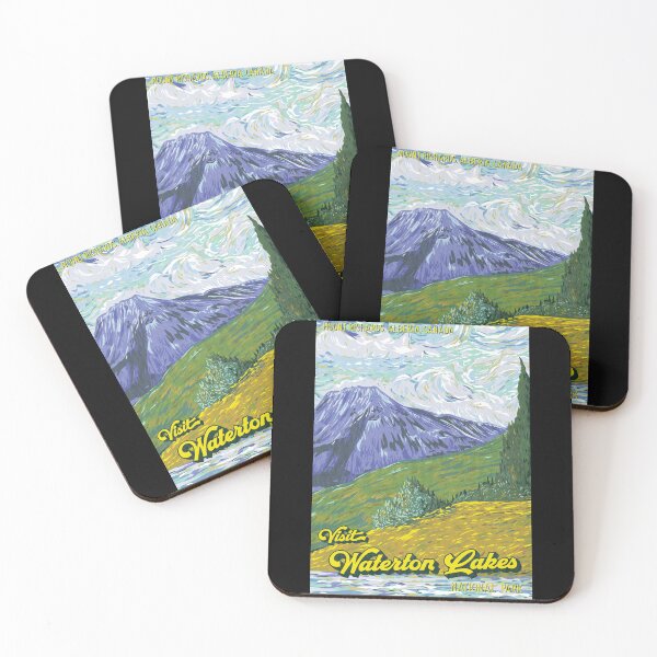 Item preview, Waterton Lakes National Park Canada Poster designed and sold by JordanHolmes.