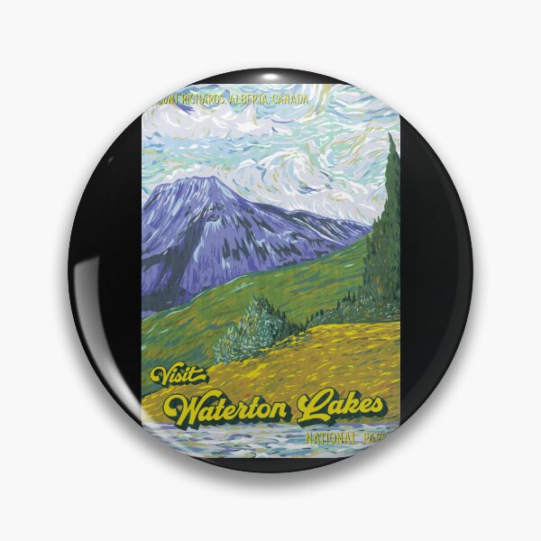 Item preview, Waterton Lakes National Park Canada Poster designed and sold by JordanHolmes.