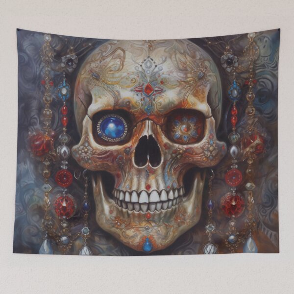 Item preview, Elegant Eternity: The Sophisticated Skull designed and sold by 21 Dragonflies.