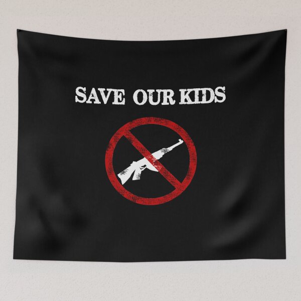 Item preview, Save Our Kids From Assault Rifles with Gun Reform Vintage Style designed and sold by Greenguy79.