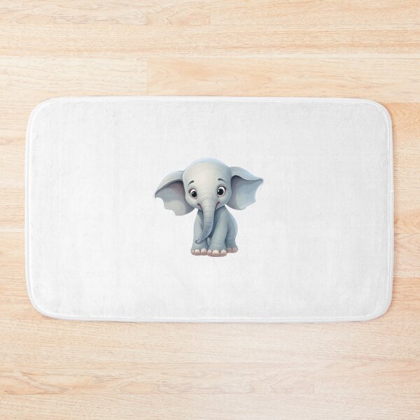 Item preview, Cute Baby Elephant designed and sold by CatSomeART.