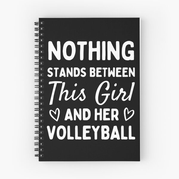 Item preview, Nothing stands between this girl and her volleyball designed and sold by TheGreenGoat.