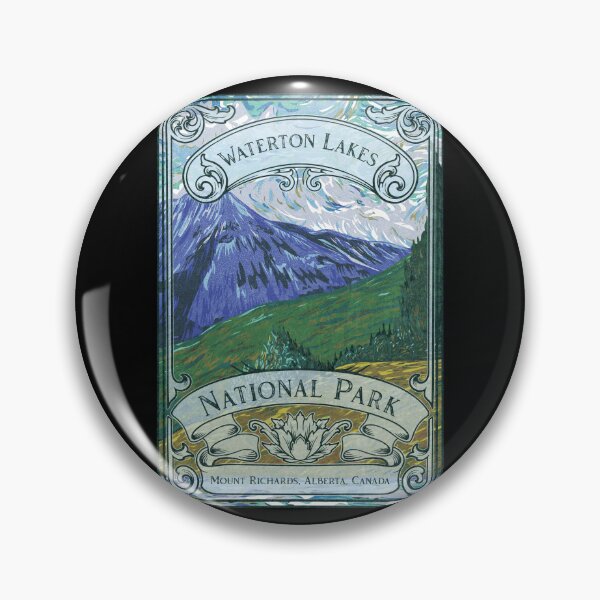 Item preview, Waterton Lakes National Park Canada Vintage designed and sold by JordanHolmes.