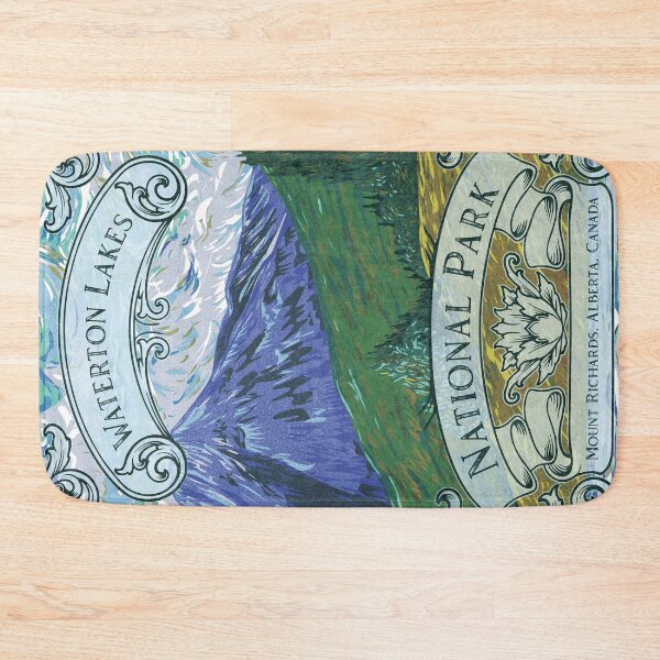 Item preview, Waterton Lakes National Park Canada Vintage designed and sold by JordanHolmes.