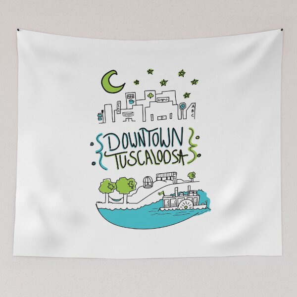 Item preview, Downtown Tuscaloosa designed and sold by Britt Buzan.