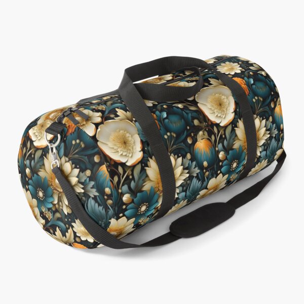 Item preview, 3D  Flower Field Gold Blue Realistic Floral Pattern Design designed and sold by HitoVision.