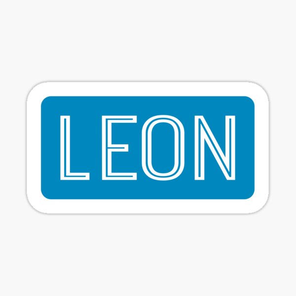 ▷ Pegatina personalizada comunión Modelo León ❤️