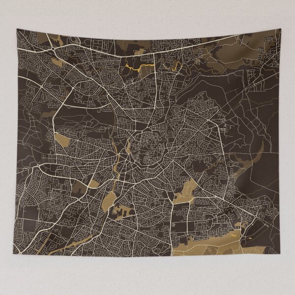Item preview, Nicosia City Map of Cyprus - Pastel designed and sold by deMAP.