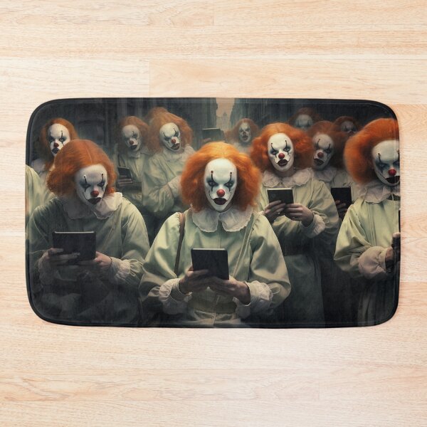 Item preview, Evil Clowns with Smarphones  designed and sold by FearFood.
